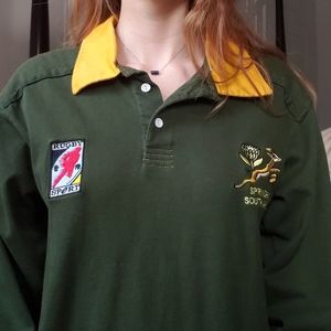 Springboks South Africa rugby shirt
